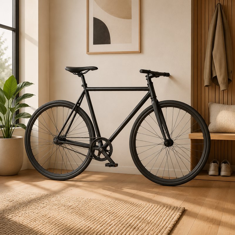 Single-speed city bike