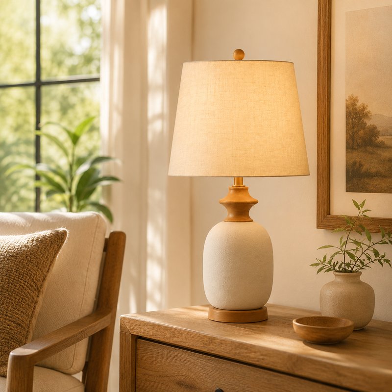 Ceramic table lamp